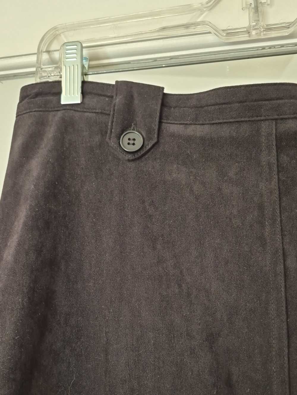 COLDWATER CREEK Y2K Long Skirt Black 16 - Picture 2 of 5